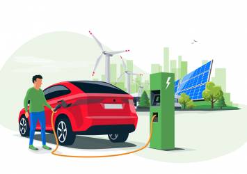 Electric Vehicle and Renewable Energy Sources